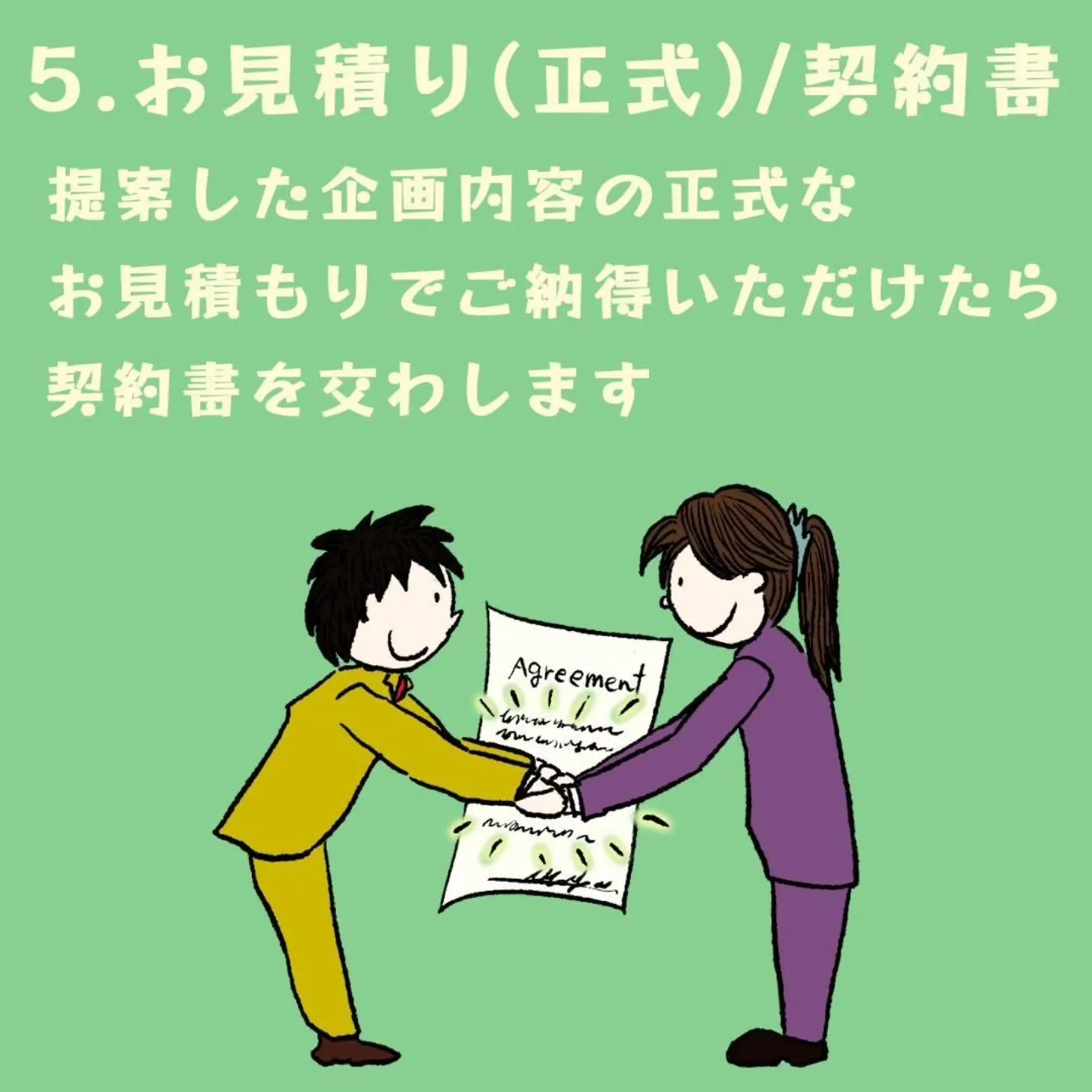 〜ご依頼の流れ〜